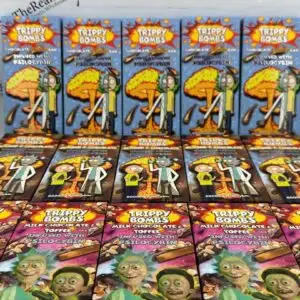 Buy Trippy Bombs Milk Chocolate Bar